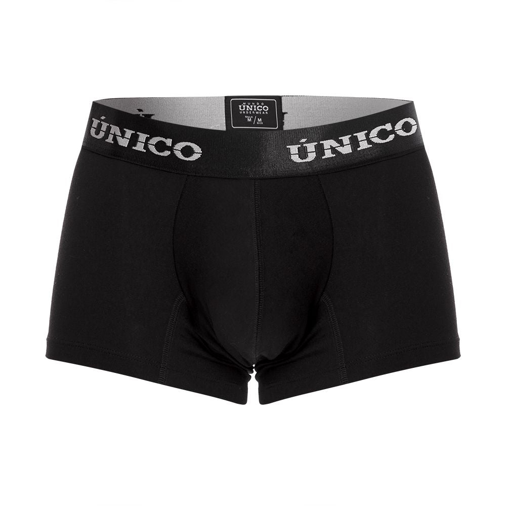 Mundo Unico Men's Underwear 22120100103 Intenso A22 Trunks Color 99-Black