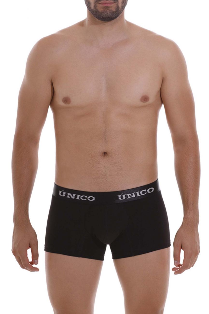 Mundo Unico Men's Underwear 22120100103 Intenso A22 Trunks Color 99-Black