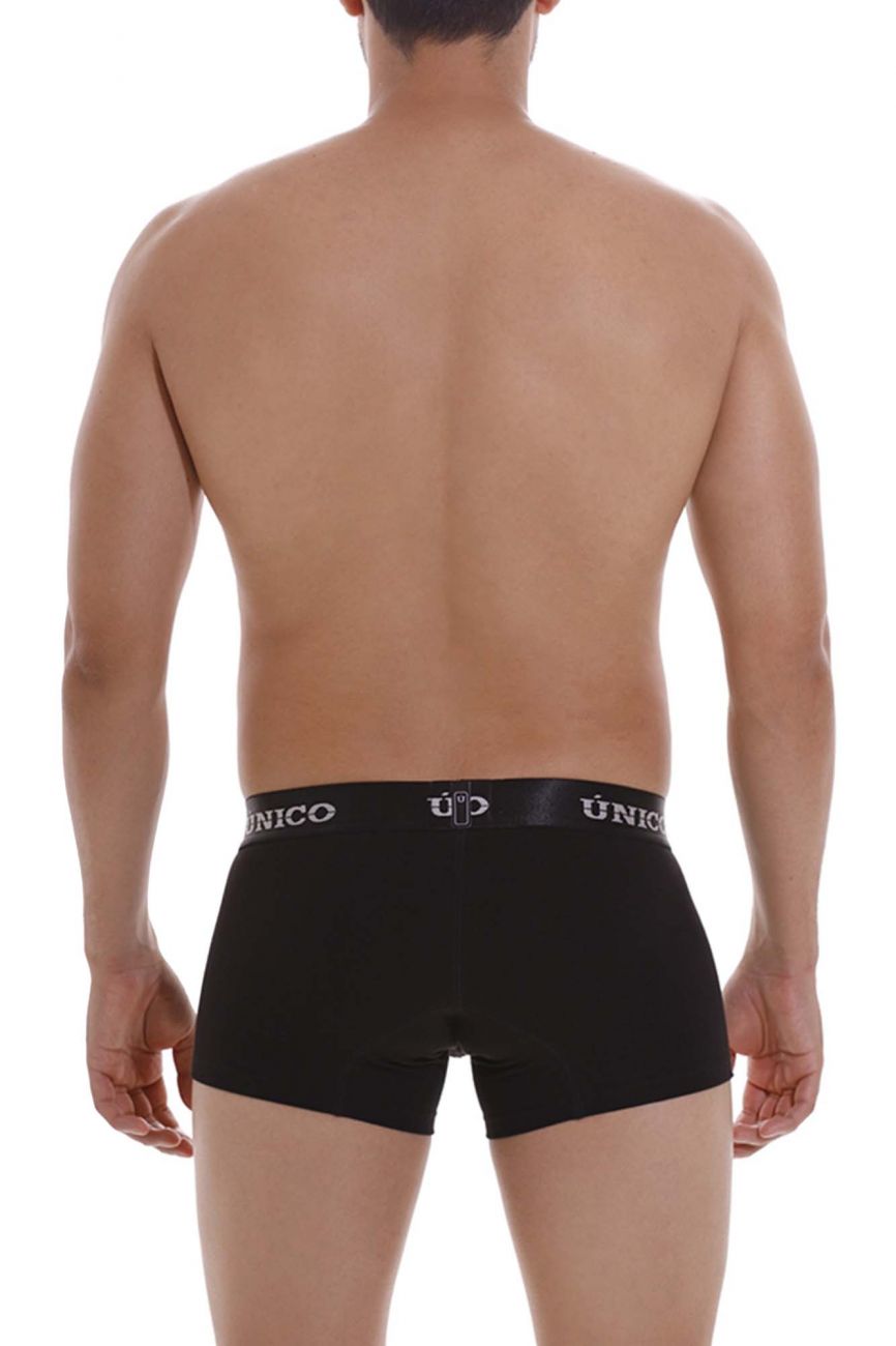 Mundo Unico Men's Underwear 22120100103 Intenso A22 Trunks Color 99-Black