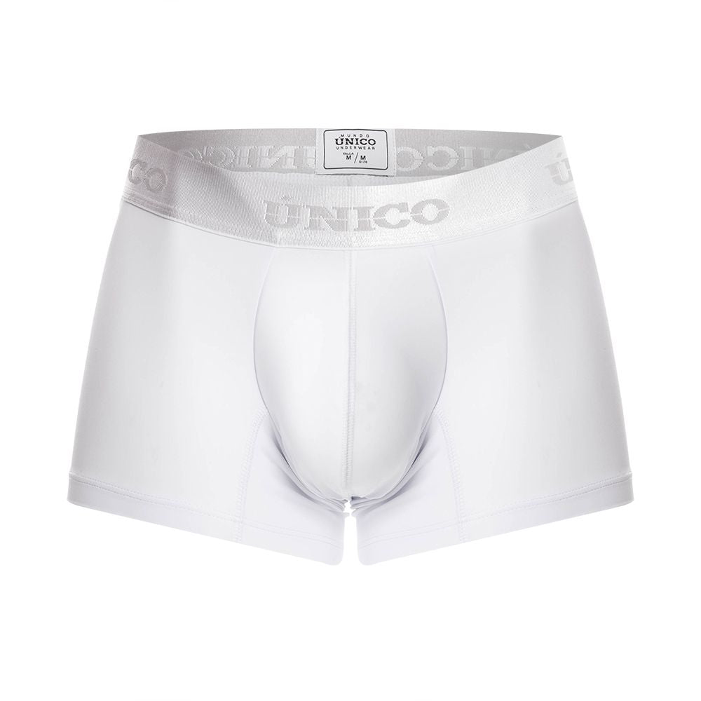 Mundo Unico Men's Underwear 22120100105 Cristalino M22 Trunks Color 00-White