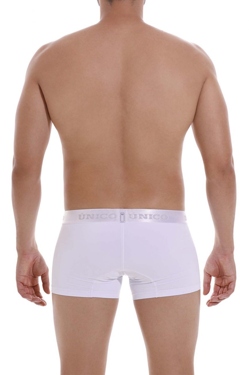 Mundo Unico Men's Underwear 22120100105 Cristalino M22 Trunks Color 00-White