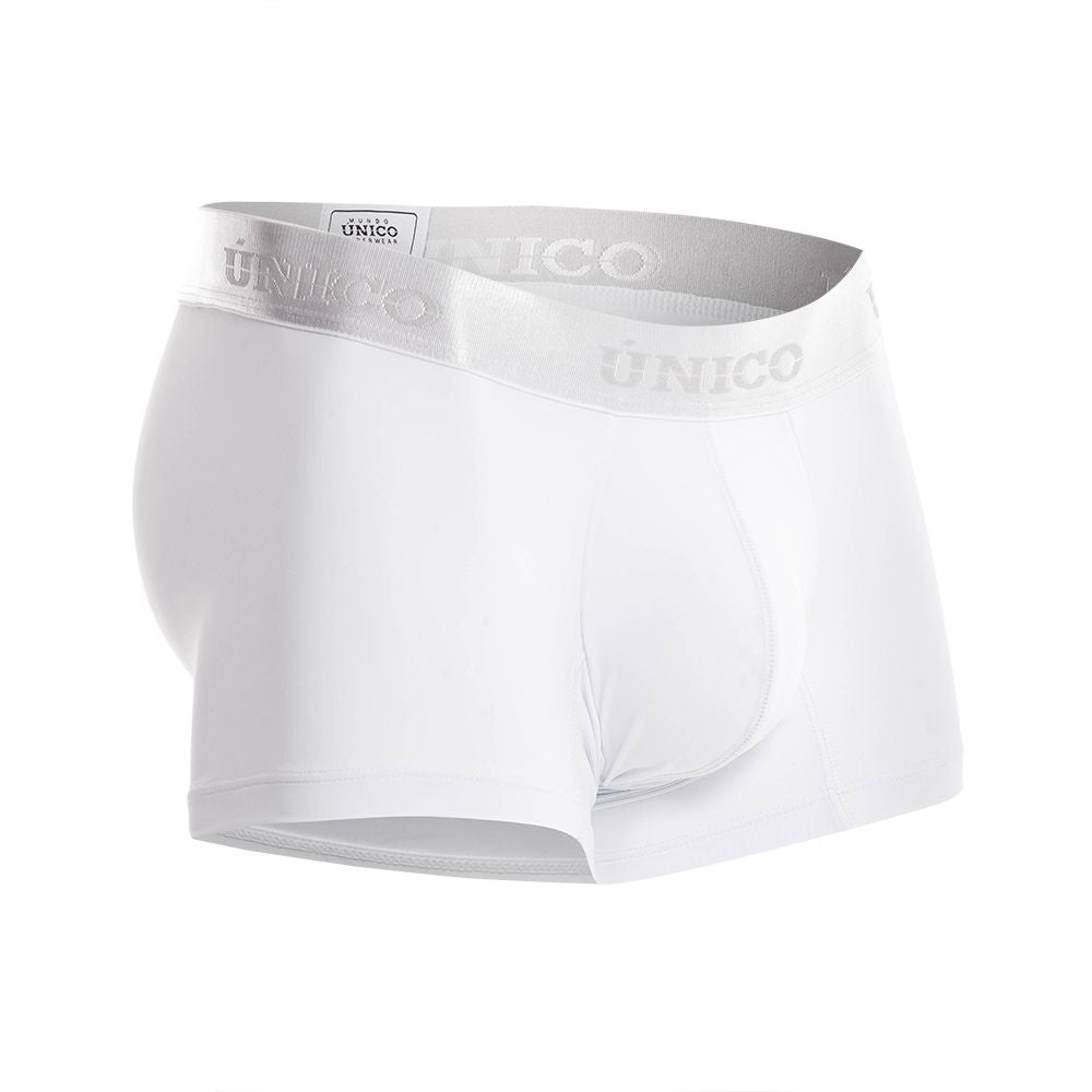 Mundo Unico Men's Underwear 22120100105 Cristalino M22 Trunks Color 00-White