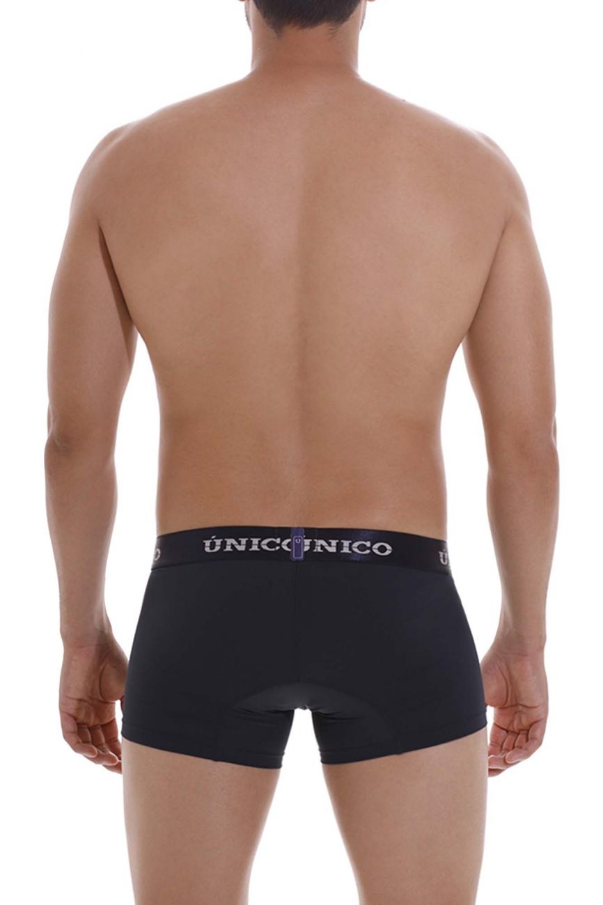 Mundo Unico Men's Underwear 22120100106 Profundo M22 Trunks Color 82-Dark Blue