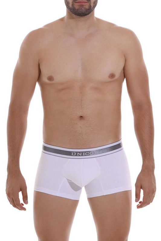 Mundo Unico Men's Underwear 22120100109 Lustre A22 Trunks Color 00-White