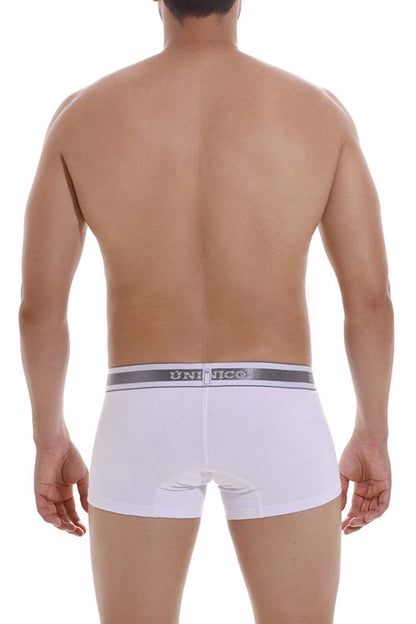 Mundo Unico Men's Underwear 22120100109 Lustre A22 Trunks Color 00-White