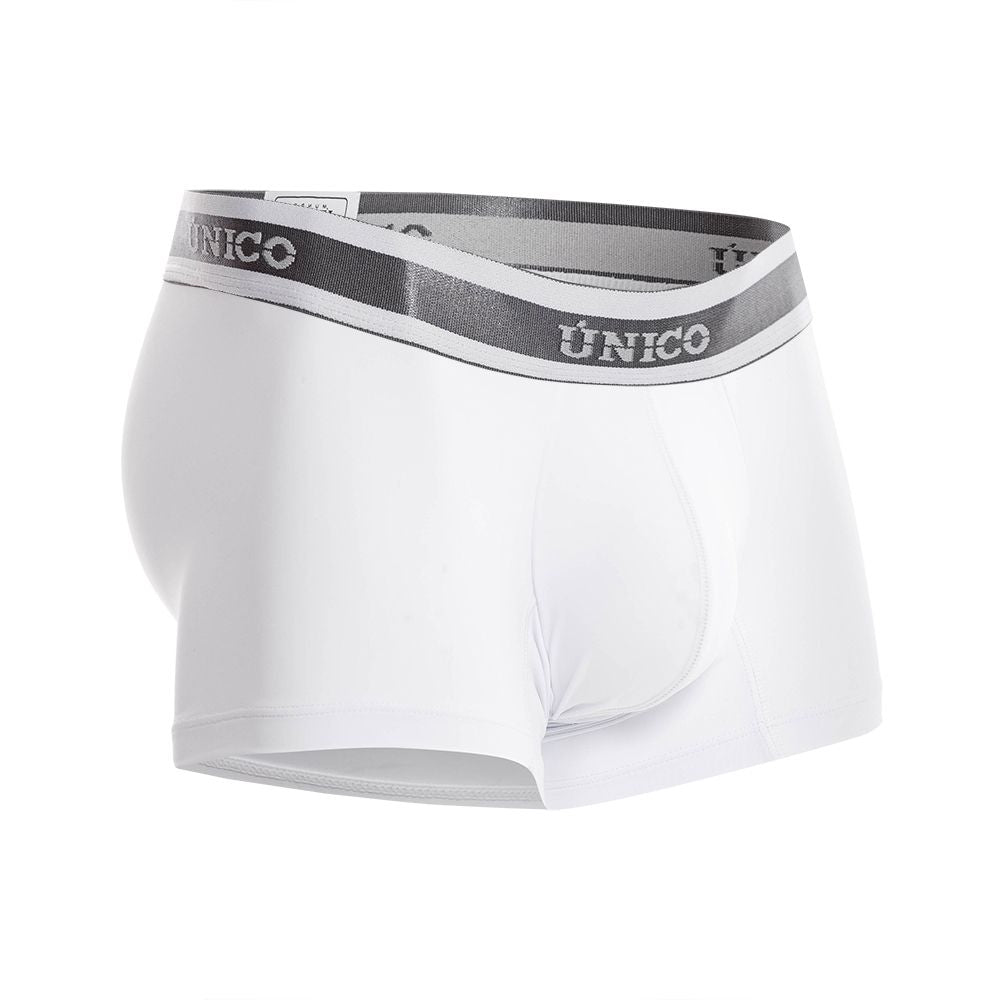 Mundo Unico Men's Underwear 22120100109 Lustre A22 Trunks Color 00-White