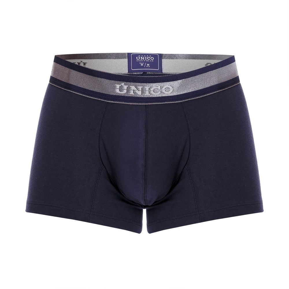 Mundo Unico Men's Underwear 22120100110 Cardenal A22 Trunks Color 82-Dark Blue