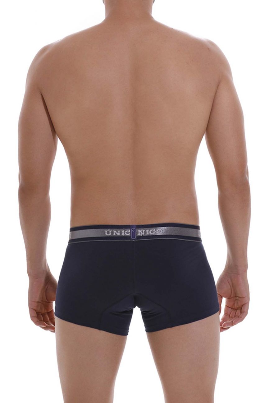 Mundo Unico Men's Underwear 22120100110 Cardenal A22 Trunks Color 82-Dark Blue