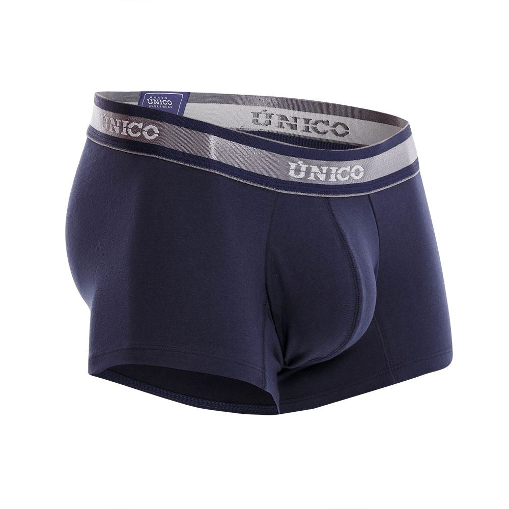 Mundo Unico Men's Underwear 22120100110 Cardenal A22 Trunks Color 82-Dark Blue