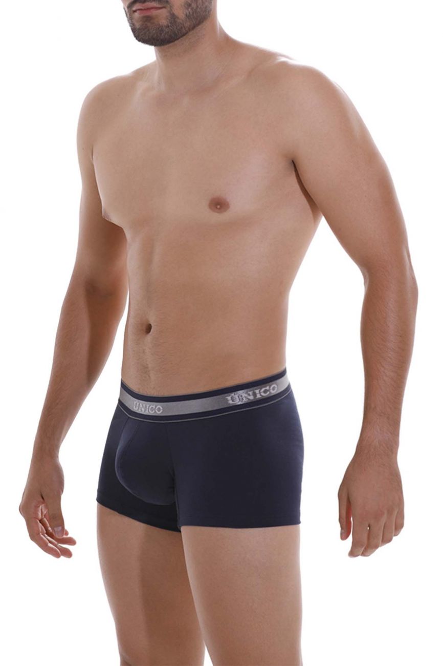 Mundo Unico Men's Underwear 22120100110 Cardenal A22 Trunks Color 82-Dark Blue