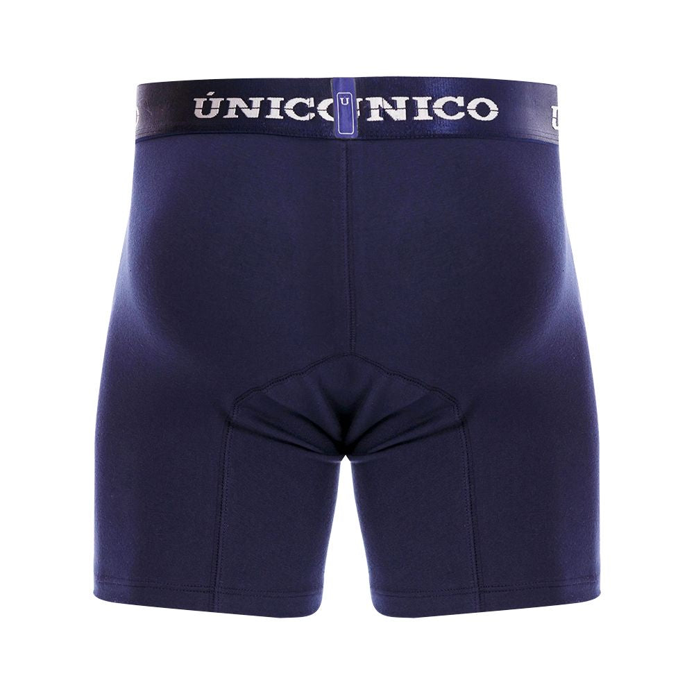 Mundo Unico Men's Underwear 22120100202 Profundo A22 Boxer Briefs Color 82-Dark Blue