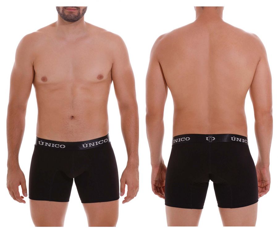 Intenso Cotton Black Boxer Brief - view 1