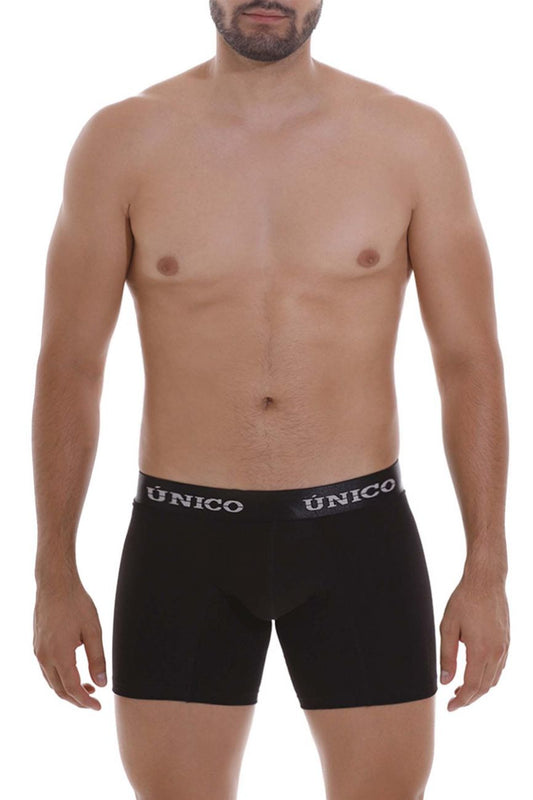 Mundo Unico Men's Underwear 22120100203 Intenso A22 Boxer Briefs Color 99-Black