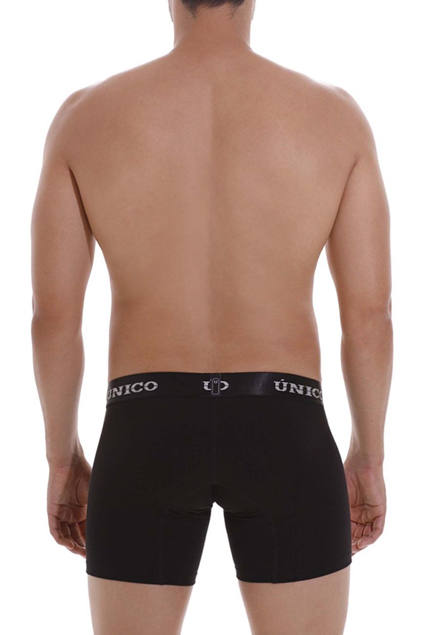 Intenso Cotton Black Boxer Brief - view 3