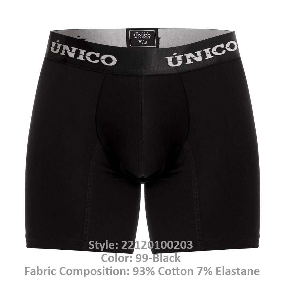 Intenso Cotton Black Boxer Brief - view 8
