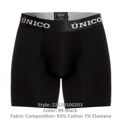 Intenso Cotton Black Boxer Brief - view 8