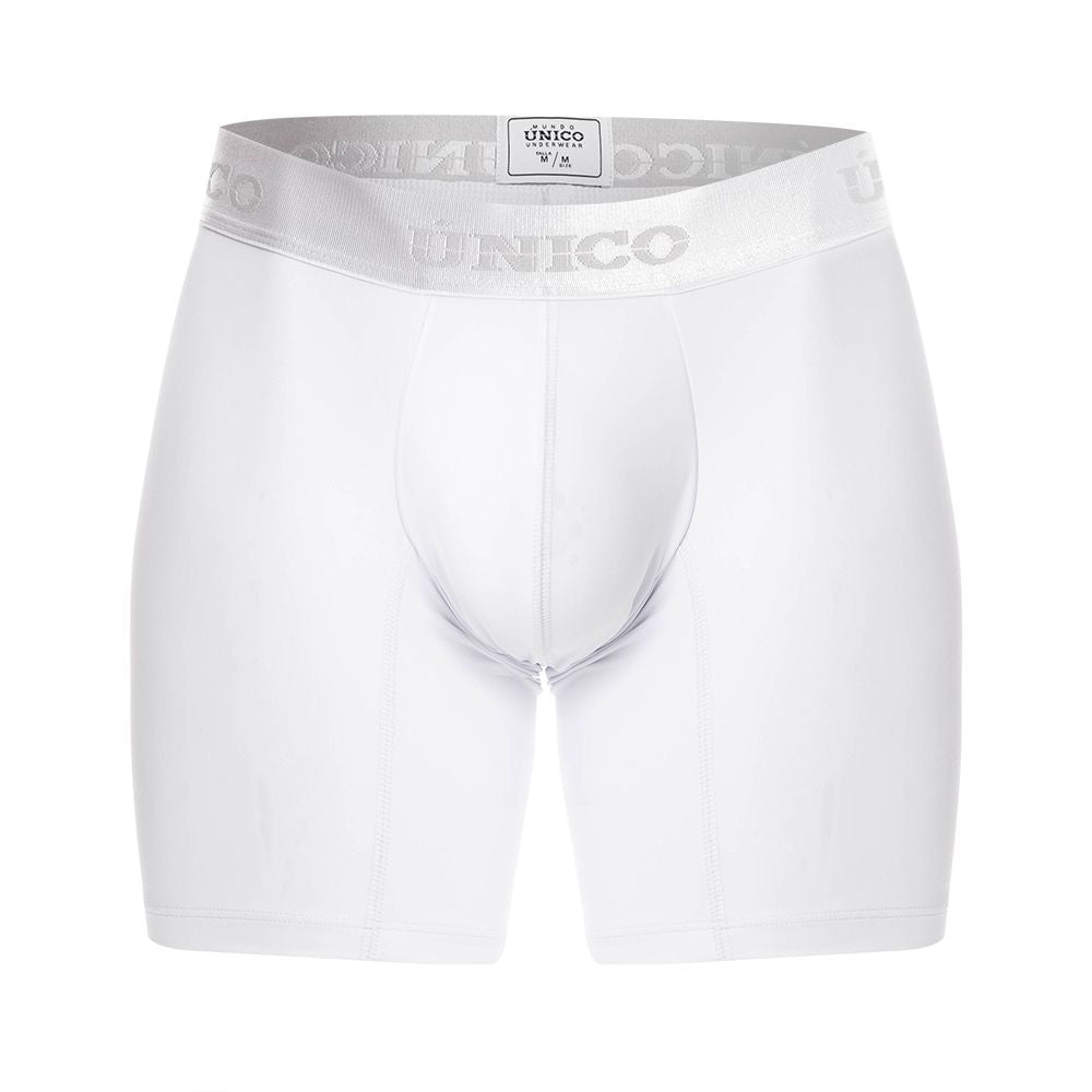 Mundo Unico Men's Underwear 22120100205 Cristalino M22 Boxer Briefs Color 00-White