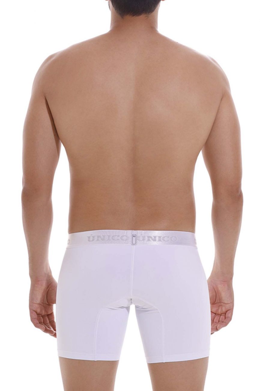 Mundo Unico Men's Underwear 22120100205 Cristalino M22 Boxer Briefs Color 00-White