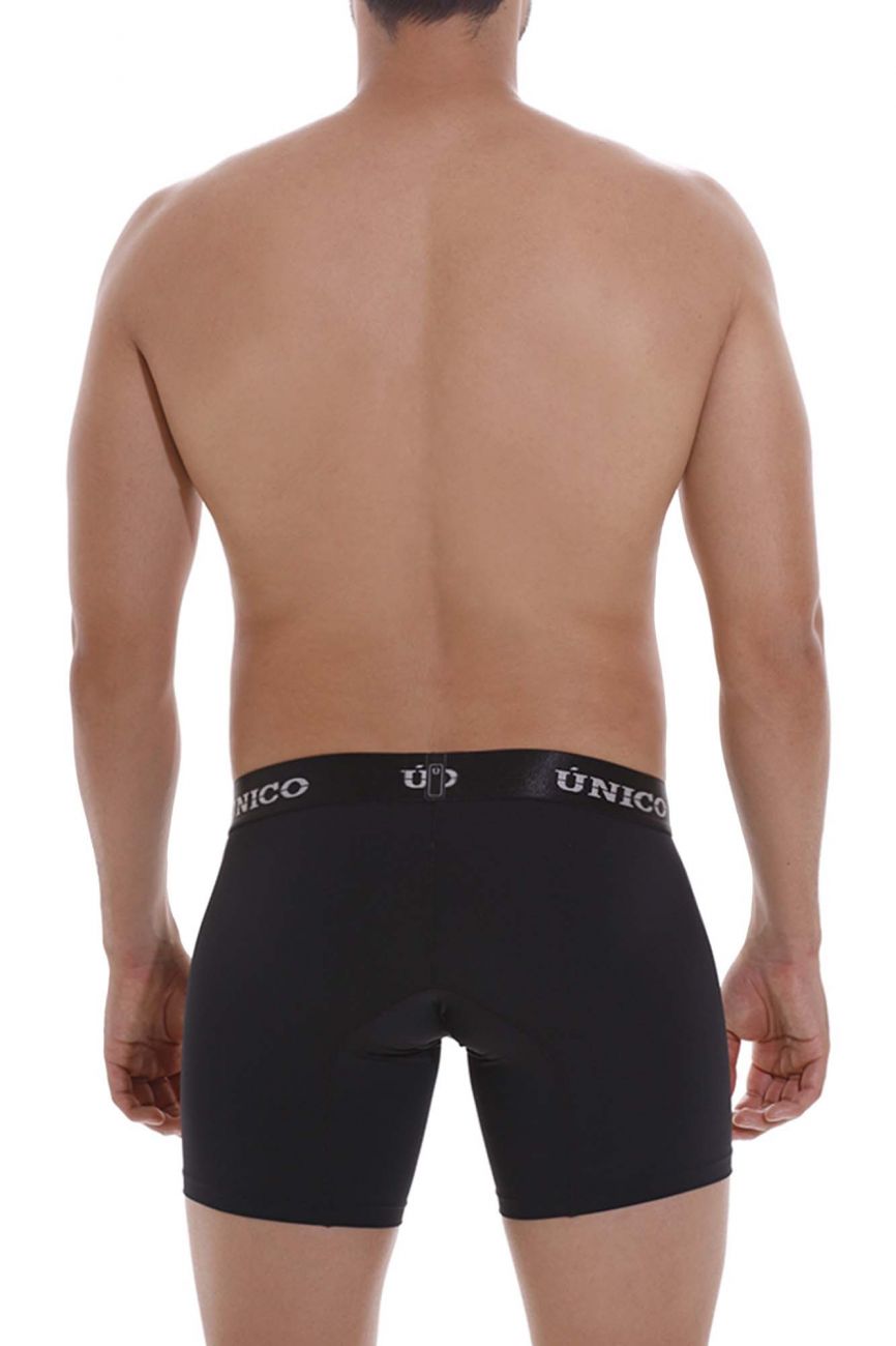 Mundo Unico Men's Underwear 22120100207 Intenso M22 Boxer Briefs Color 99-Black