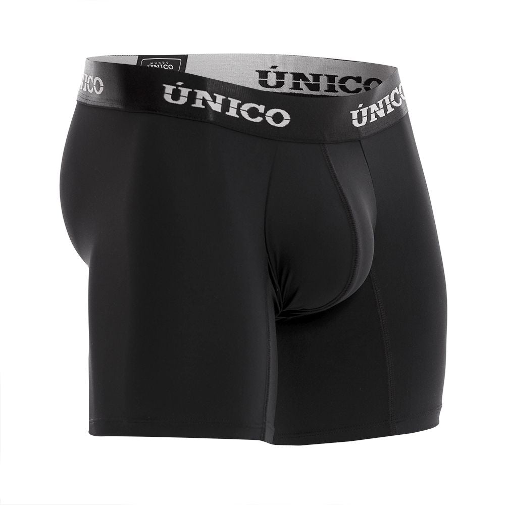 Mundo Unico Men's Underwear 22120100207 Intenso M22 Boxer Briefs Color 99-Black