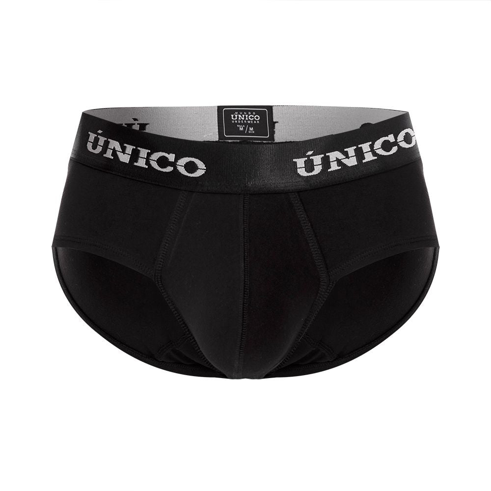 Mundo Unico Men's Underwear 22120201103 Intenso A22 Briefs Color 99-Black