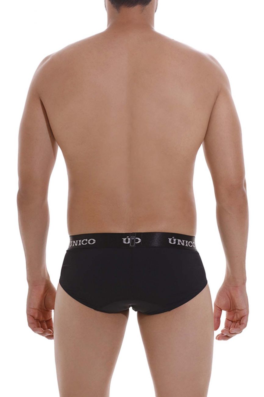 Intenso Cotton Black Brief - view 3