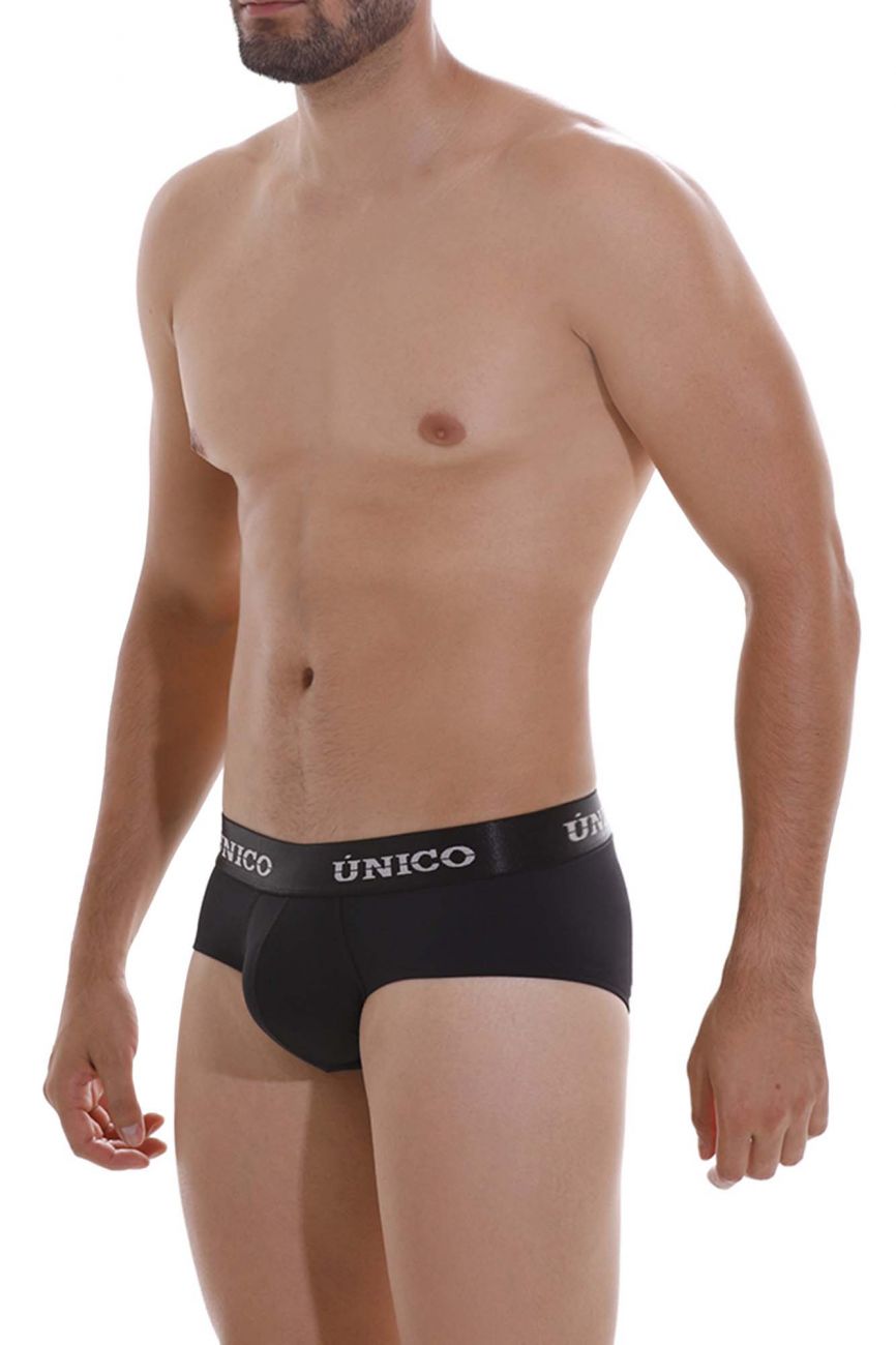 Mundo Unico Men's Underwear 22120201103 Intenso A22 Briefs Color 99-Black