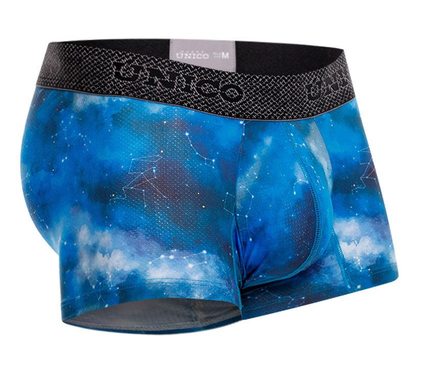 Mundo Unico Men's Underwear 24080100110 Infinito Trunks Color 46-Blue