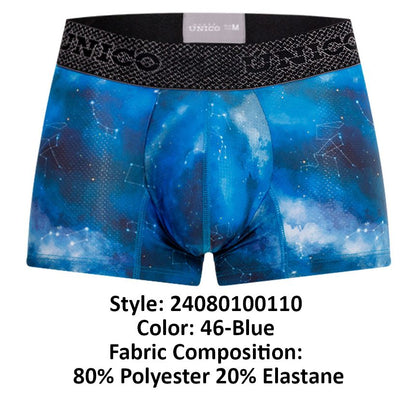 Unico Infinito Trunks Color 46-Blue