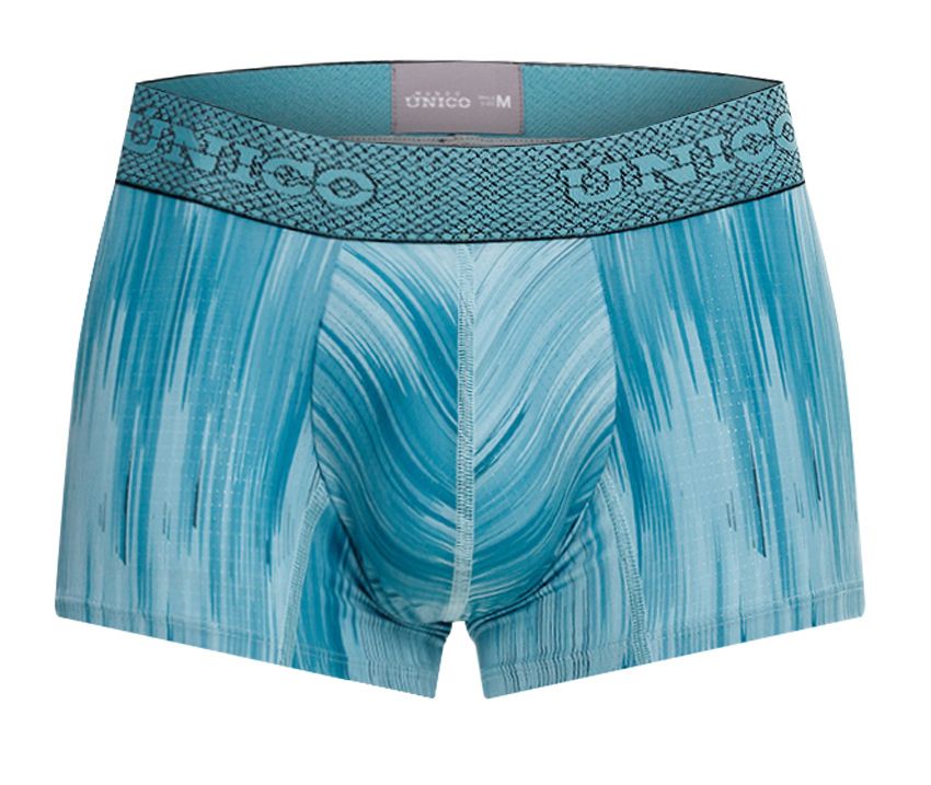 Mundo Unico Men's Underwear 24080100112 Hilada Trunks Color 43-Blue