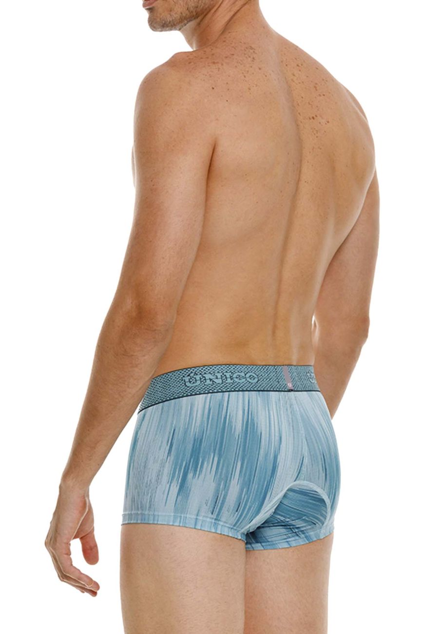 Mundo Unico Men's Underwear 24080100112 Hilada Trunks Color 43-Blue