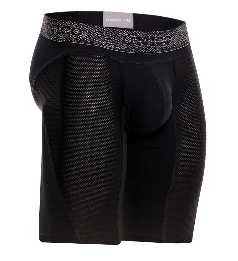 Mundo Unico Men's Underwear 24080100322 Ardid Boxer Briefs Color 99-Black