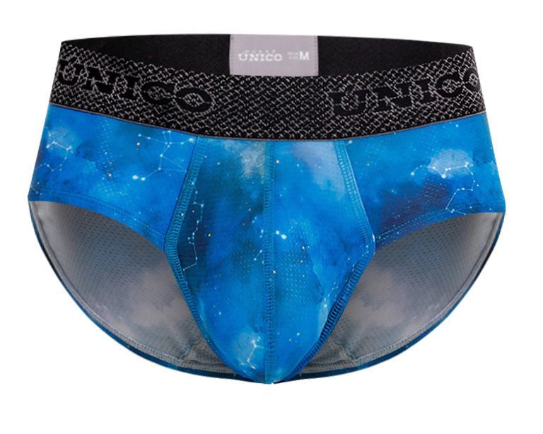 Mundo Unico Men's Underwear 24080101110 Infinito Briefs Color 46-Blue