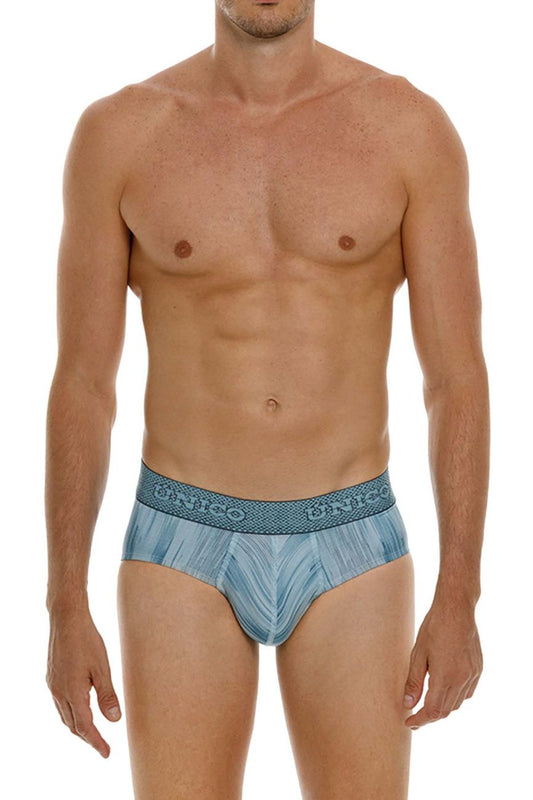 Mundo Unico Men's Underwear 24080101112 Hilada Briefs Color 43-Blue
