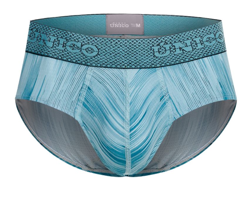 Mundo Unico Men's Underwear 24080101112 Hilada Briefs Color 43-Blue