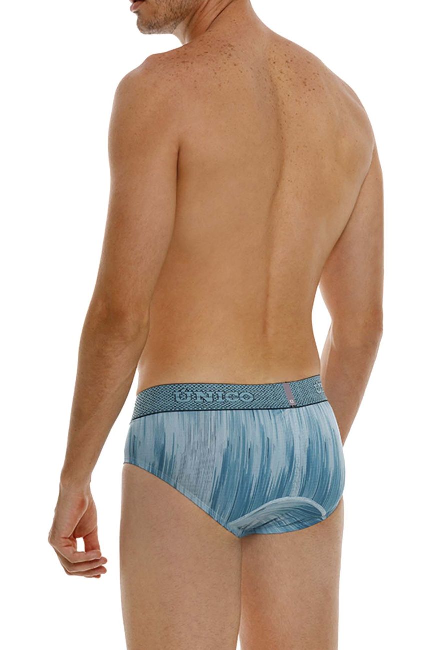 Mundo Unico Men's Underwear 24080101112 Hilada Briefs Color 43-Blue