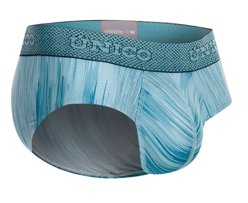 Mundo Unico Men's Underwear 24080101112 Hilada Briefs Color 43-Blue