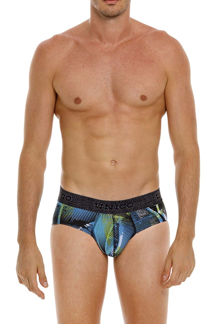 Mundo Unico Men's Underwear 24080101117 Trino Briefs Color 99-Printed