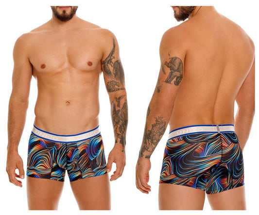 Mundo Unico Men's Underwear 24100100104 Calamo Trunks Color 99-Black