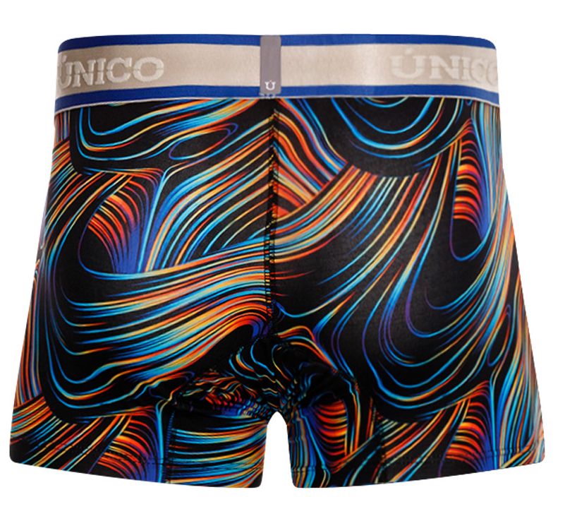 Mundo Unico Men's Underwear 24100100104 Calamo Trunks Color 99-Black