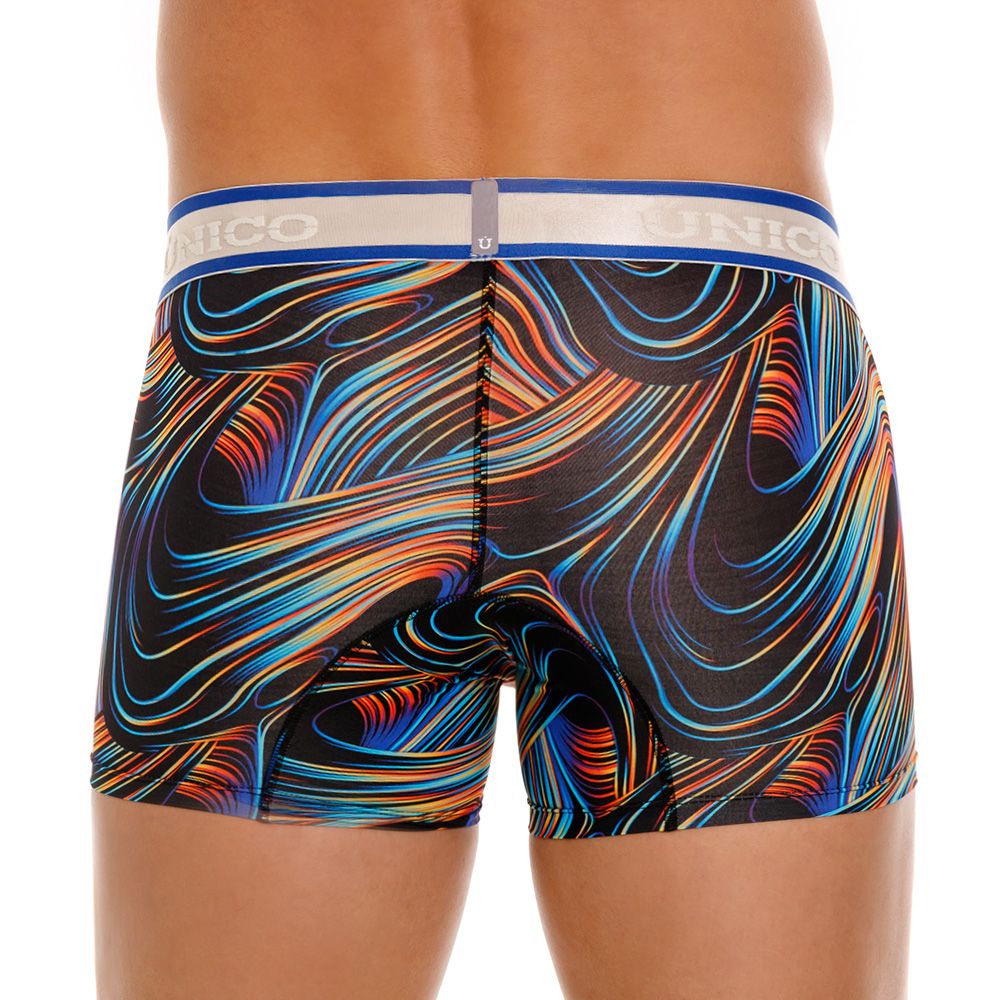 Mundo Unico Men's Underwear 24100100104 Calamo Trunks Color 99-Black