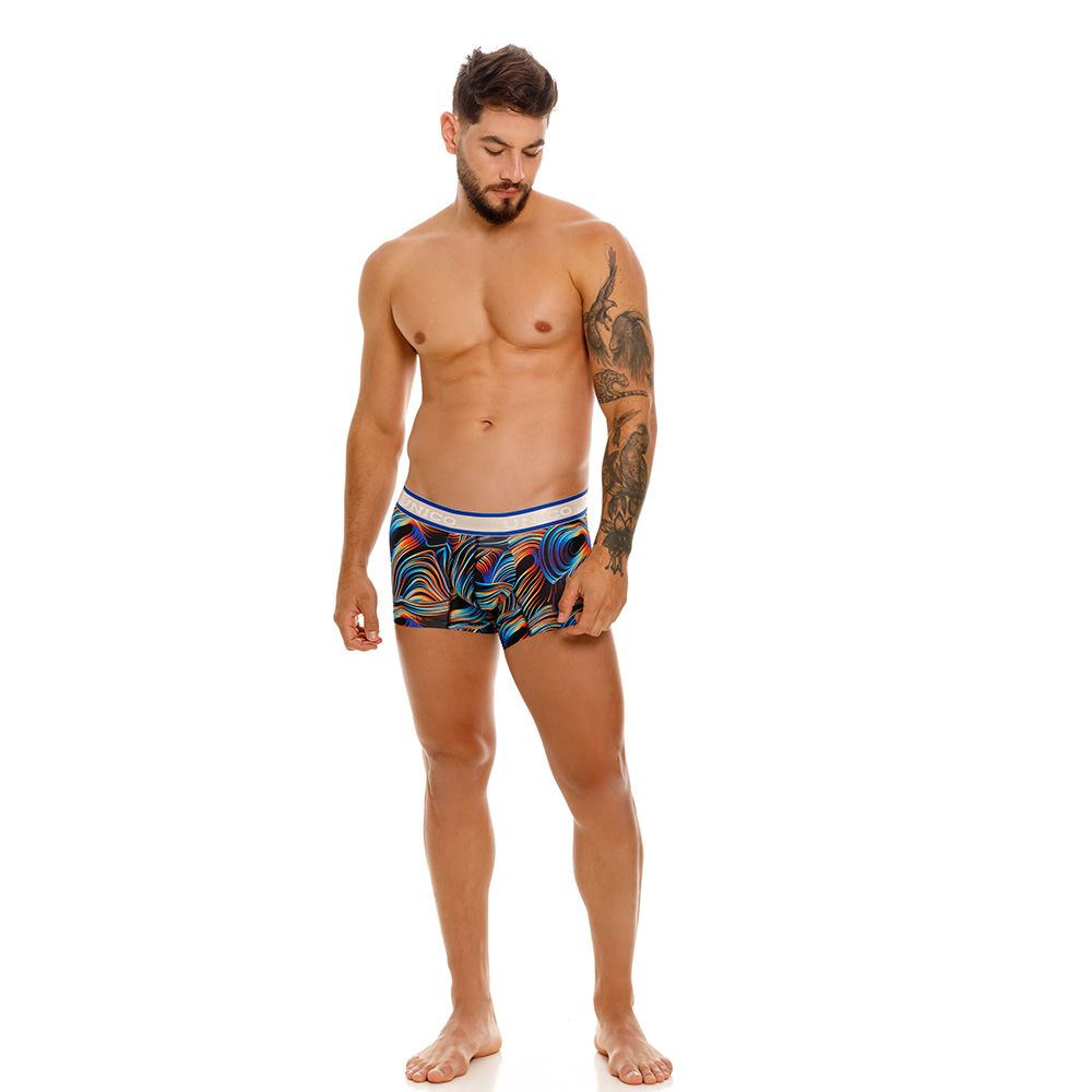 Mundo Unico Men's Underwear 24100100104 Calamo Trunks Color 99-Black