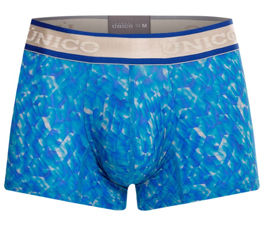 Mundo Unico Men's Underwear 24100100106 Palindromo Trunks Color 46-Blue