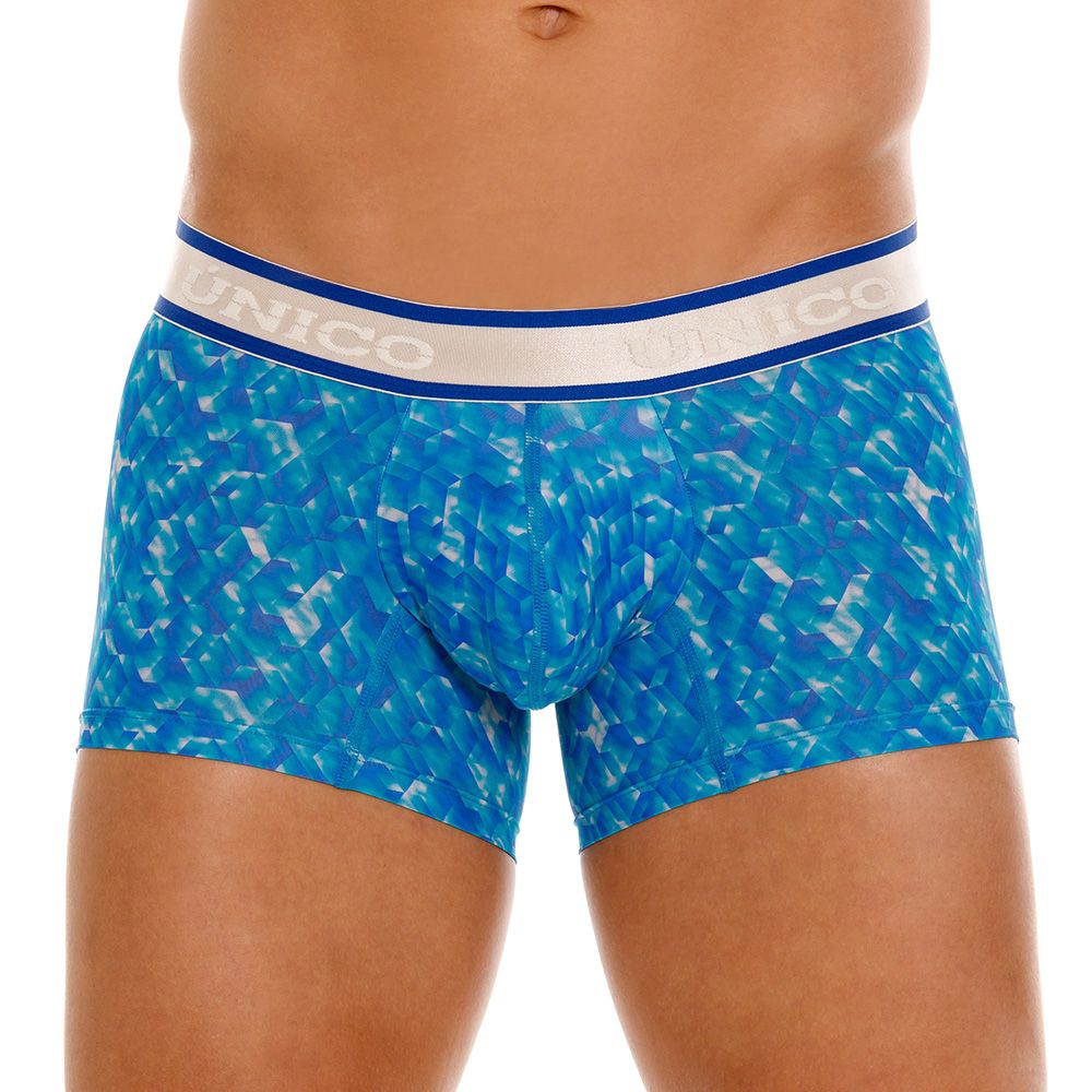 Unico Palindromo Trunks Color 46-Blue
