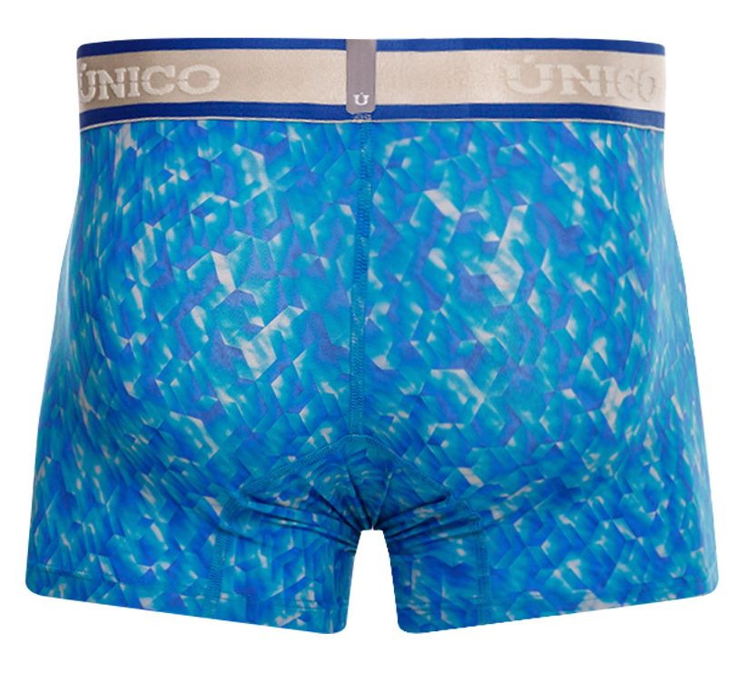 Mundo Unico Men's Underwear 24100100106 Palindromo Trunks Color 46-Blue