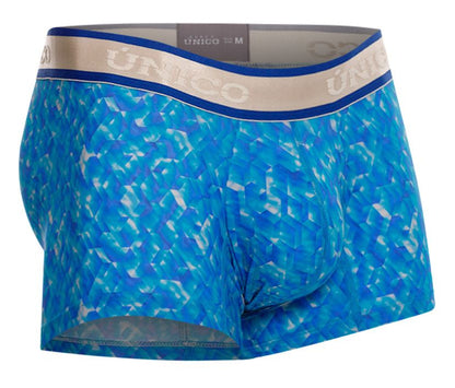 Unico Palindromo Trunks Color 46-Blue