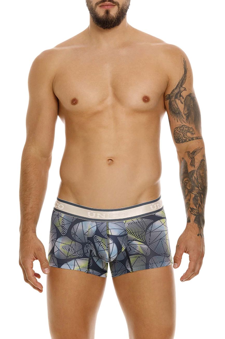 Mundo Unico Men's Underwear 24100100113 Resplandecer Trunks Color 59-Gray