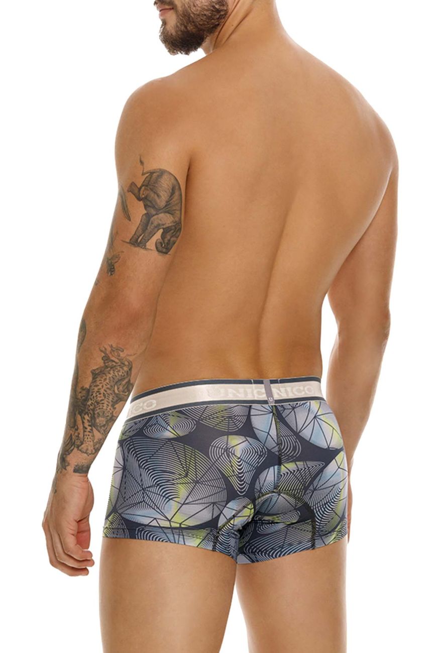 Mundo Unico Men's Underwear 24100100113 Resplandecer Trunks Color 59-Gray
