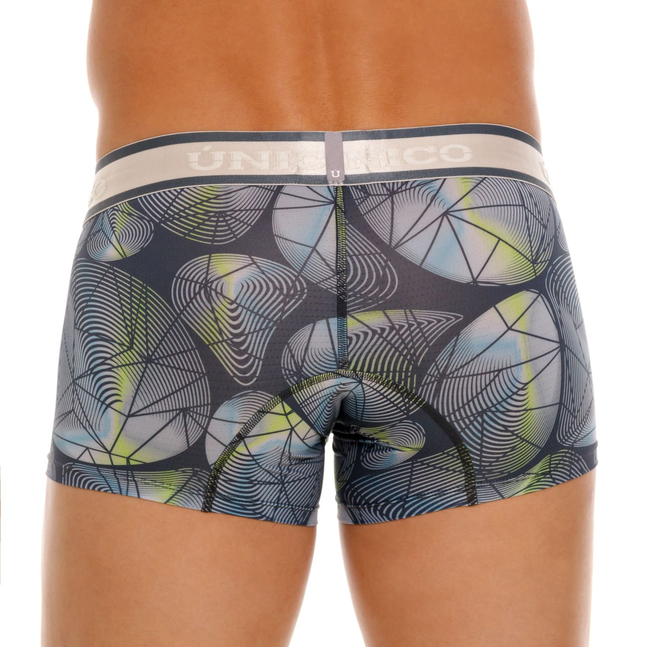 Mundo Unico Men's Underwear 24100100113 Resplandecer Trunks Color 59-Gray