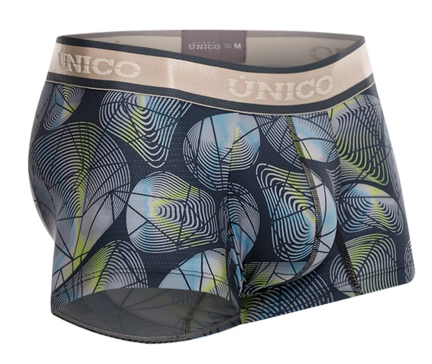 Mundo Unico Men's Underwear 24100100113 Resplandecer Trunks Color 59-Gray